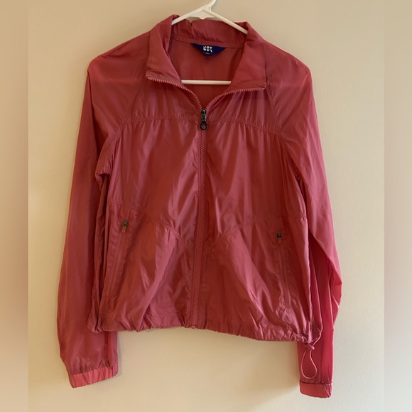 JoyLab Jackets & Coats Joy Lab Dark Pink Rain Jacket Poshmark